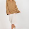 Brown Jumper in Sweaters, Pullovers, Jumpers, Turtlenecks, Boleros, Shrugs with Acrylic