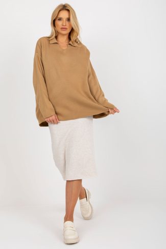 Brown Jumper in Sweaters, Pullovers, Jumpers, Turtlenecks, Boleros, Shrugs with Acrylic