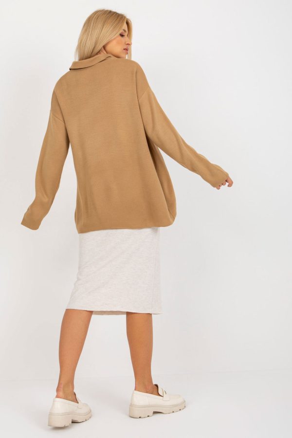 Brown Jumper in Sweaters, Pullovers, Jumpers, Turtlenecks, Boleros, Shrugs with Acrylic