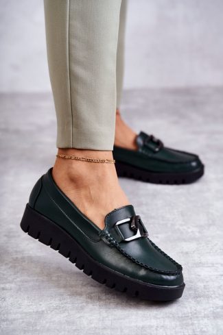 Green Half Shoes in Women`s Ankle Boots & Booties with Fabric, Footbed, Upper Height, Heel Height and Sole Height