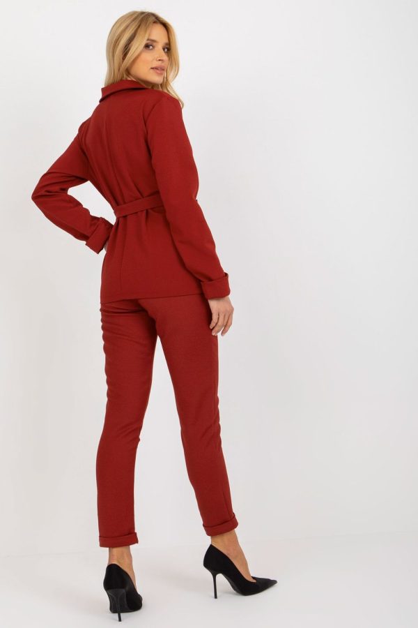 Red Jacket in Jackets, Vests For Women with Spandex, Polyester and Wool