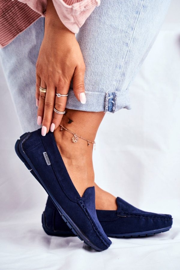 navy blue Mocassin model 176617 Step in style