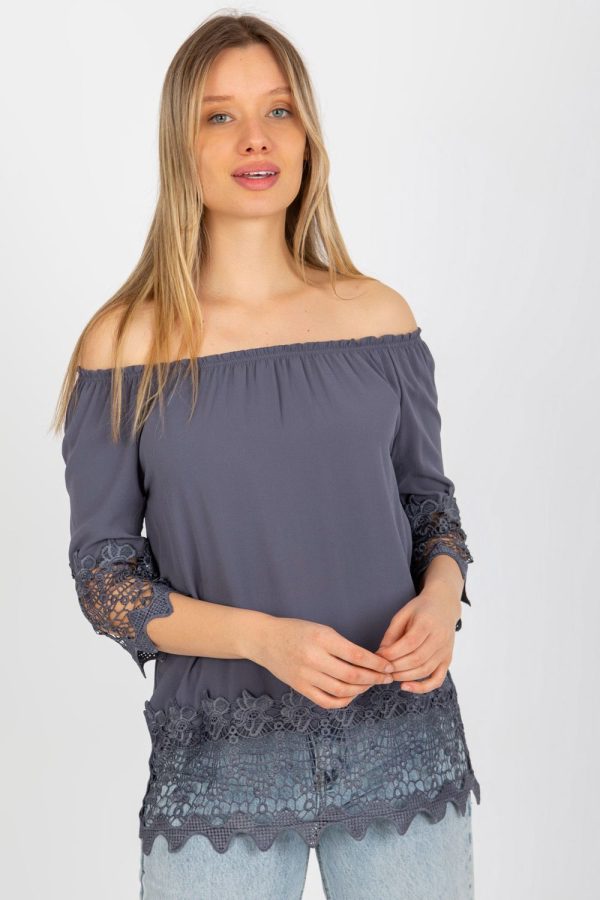 grey Blouse model 176733 Lakerta
