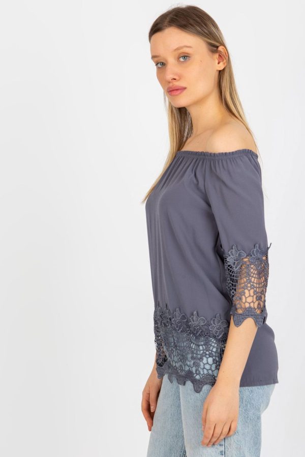 grey Blouse model 176733 Lakerta
