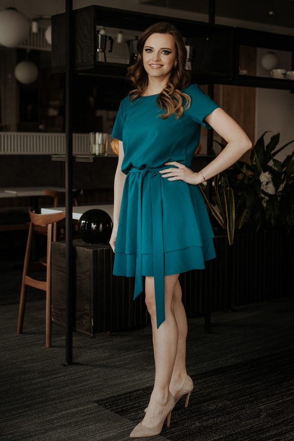 Green Daydress 7 in Spandex and Polyester
