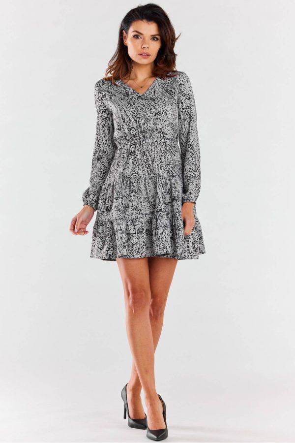 Black Daydress in Day Dresses with Spandex and Polyester