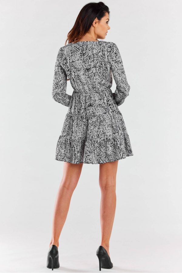 Black Daydress in Day Dresses with Spandex and Polyester