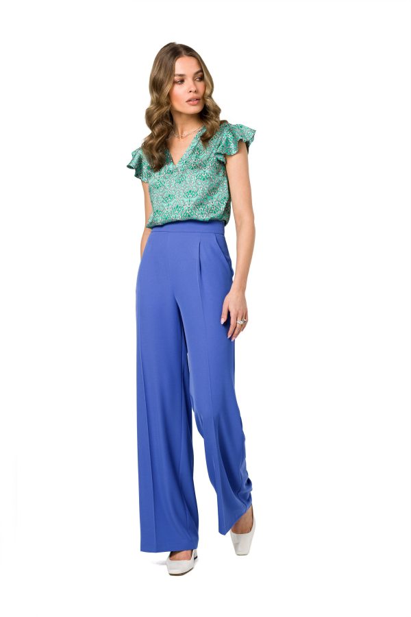 Green Blouse in Women`s Blouses, Tunics with Polyester