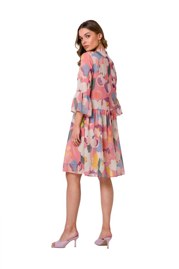 Multicolor Daydress in Day Dresses with Polyester