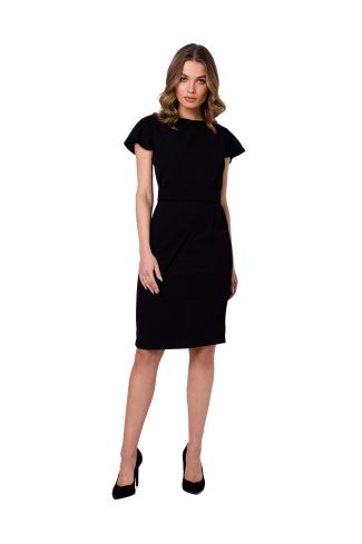 Black Cocktail Dress in Formal Dresses, Cocktail Dresses with Spandex and Polyester