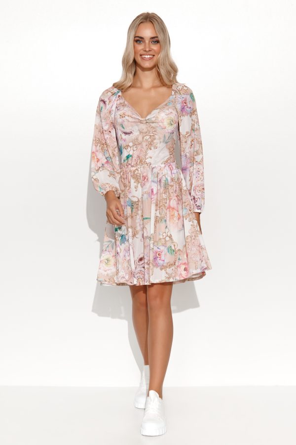 multicolor Daydress model 177884 Makadamia