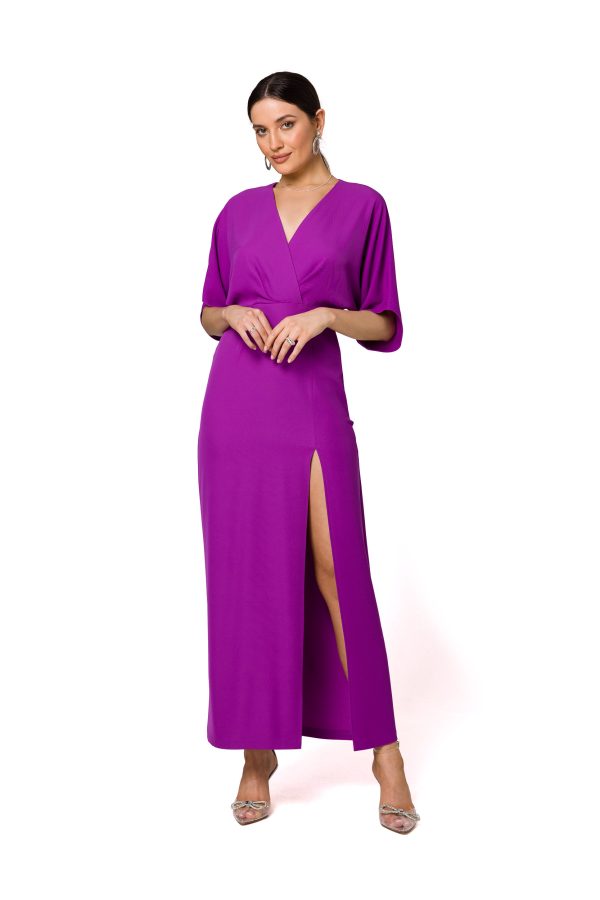 Violet Evening Dress in Evening Dresses with Spandex and Polyester