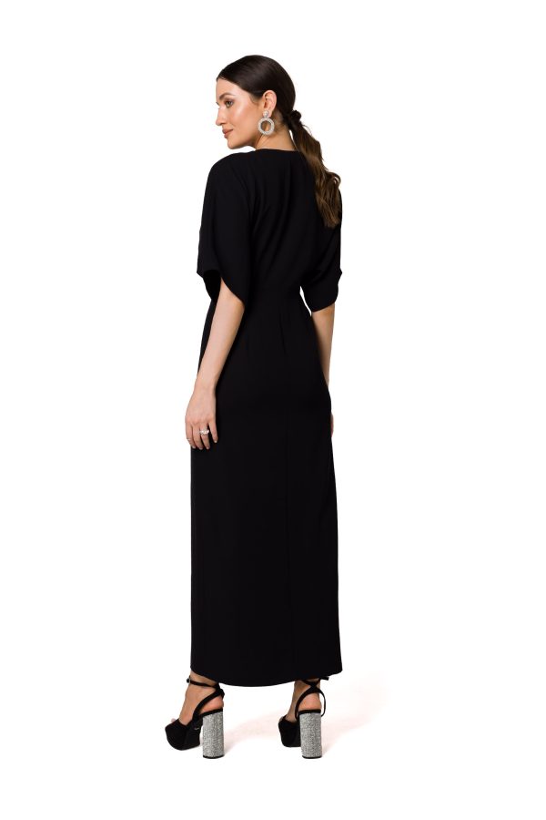 Black Evening Dress in Evening Dresses with Spandex and Polyester
