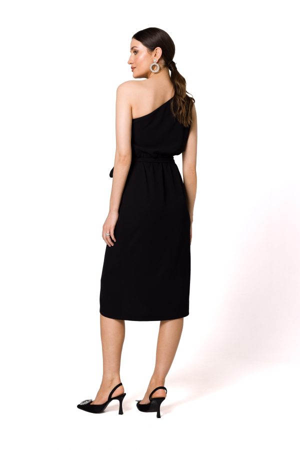 Black Cocktail Dress in Formal Dresses, Cocktail Dresses with Spandex and Polyester