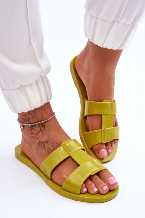 green Flip-flops model 178353 Step in style