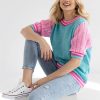 975146 Green Short Sleeve Sweater in Sweaters, Pullovers, Jumpers, Turtlenecks, Boleros, Shrugs with Acrylic, Polyamide, Polyester and Wool