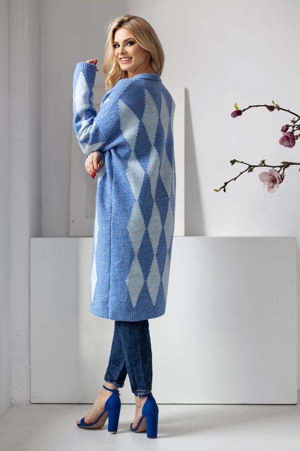 Multicolor Cardigan in Cardigans For Women, Ponchos with Acrylic, Polyamide, Polyester and Wool