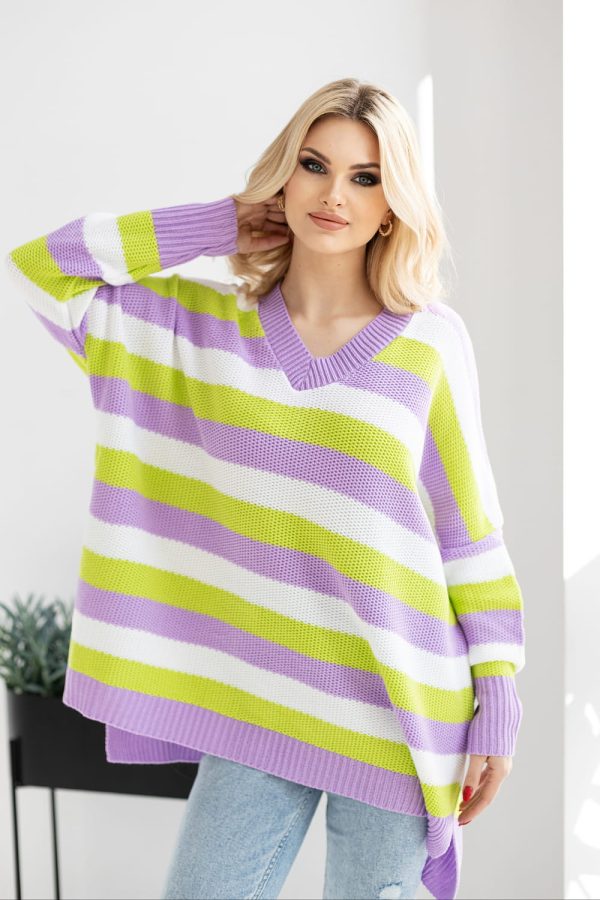 Multicolor Jumper in Sweaters, Pullovers, Jumpers, Turtlenecks, Boleros, Shrugs with Acrylic