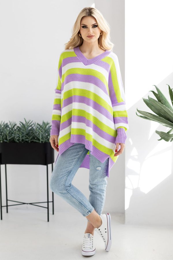 Multicolor Jumper in Sweaters, Pullovers, Jumpers, Turtlenecks, Boleros, Shrugs with Acrylic