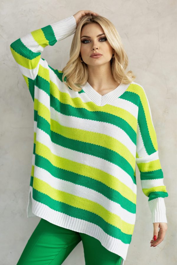 Multicolor Jumper in Sweaters, Pullovers, Jumpers, Turtlenecks, Boleros, Shrugs with Acrylic