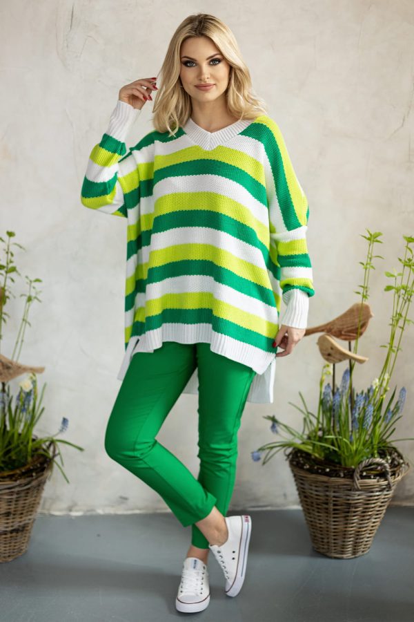 Multicolor Jumper in Sweaters, Pullovers, Jumpers, Turtlenecks, Boleros, Shrugs with Acrylic