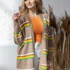975173 Multicolor Cardigan in Cardigans For Women, Ponchos with Acrylic, Polyamide, Polyester and Wool