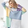 Multicolor Jumper in Sweaters, Pullovers, Jumpers, Turtlenecks, Boleros, Shrugs with Acrylic and Cotton