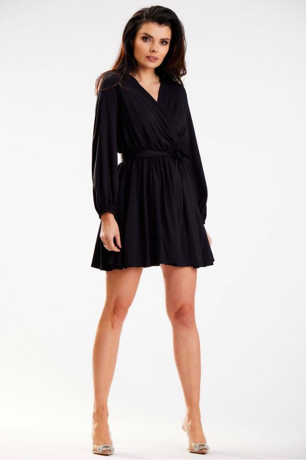 Black Daydress in Day Dresses with Polyester and Viscose