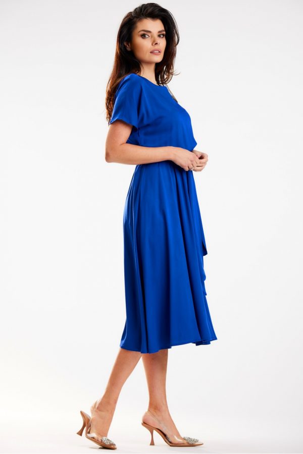 Blue Daydress in Day Dresses with Polyester and Viscose