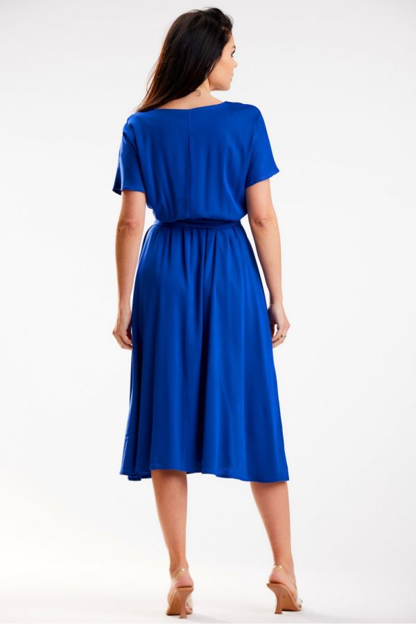 Blue Daydress in Day Dresses with Polyester and Viscose