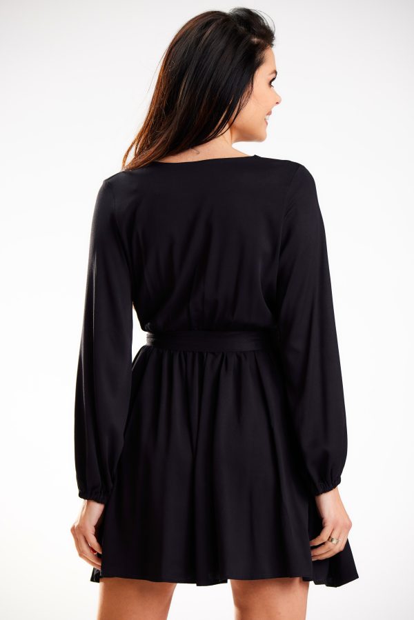 Black Daydress in Day Dresses with Polyester and Viscose