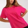 Pink T-shirt in Women`s Tops, T-shirts, Singlets with Cotton and Spandex