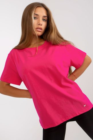 Pink T-shirt in Women`s Tops, T-shirts, Singlets with Cotton and Spandex
