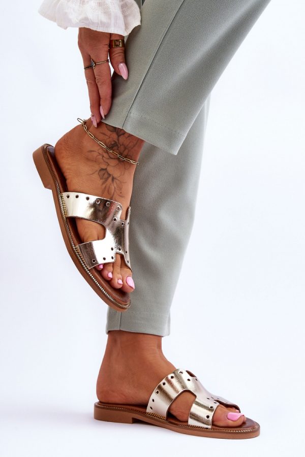 yellow Flip-flops model 179078 Step in style