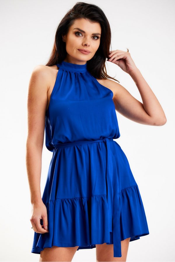 Blue Daydress in Day Dresses with Polyester and Viscose