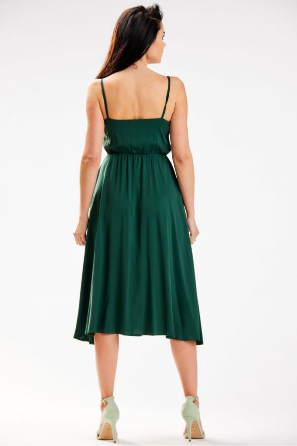 Green Daydress in Day Dresses with Polyester and Viscose