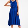 Blue Daydress in Day Dresses with Polyester and Viscose