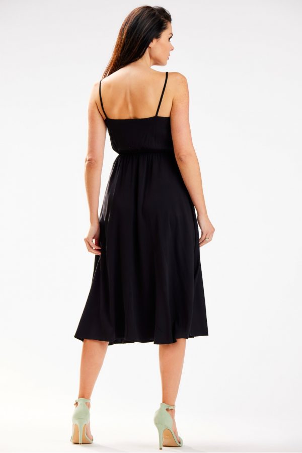 Black Daydress in Day Dresses with Polyester and Viscose