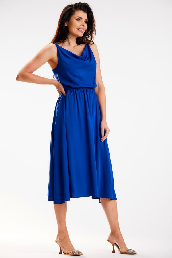 Blue Daydress in Day Dresses with Polyester and Viscose