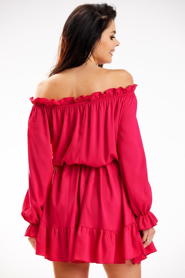 Pink Daydress in Day Dresses with Polyester and Viscose