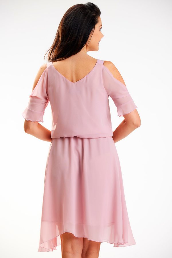 Pink Daydress in Day Dresses with Polyester