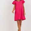 Pink Daydress in Day Dresses with Polyester
