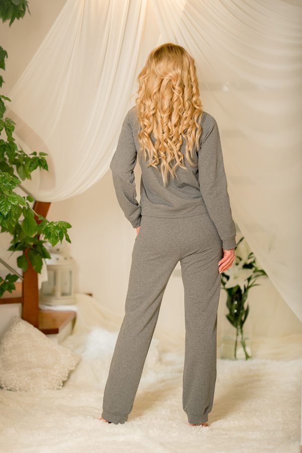Grey Tracksuit Trousers...Cotton and Spandex