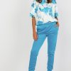 979717 Blue Set in Pants, Trousers, Shorts with Cotton and Spandex
