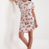 Red Daydress in Day Dresses with Viscose