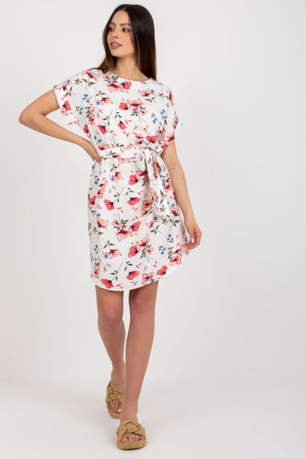 Red Daydress in Day Dresses with Viscose