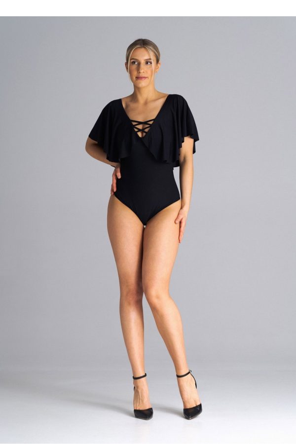 Black Shapewear Body in Shapewear Bodies For Women with Spandex and Polyester