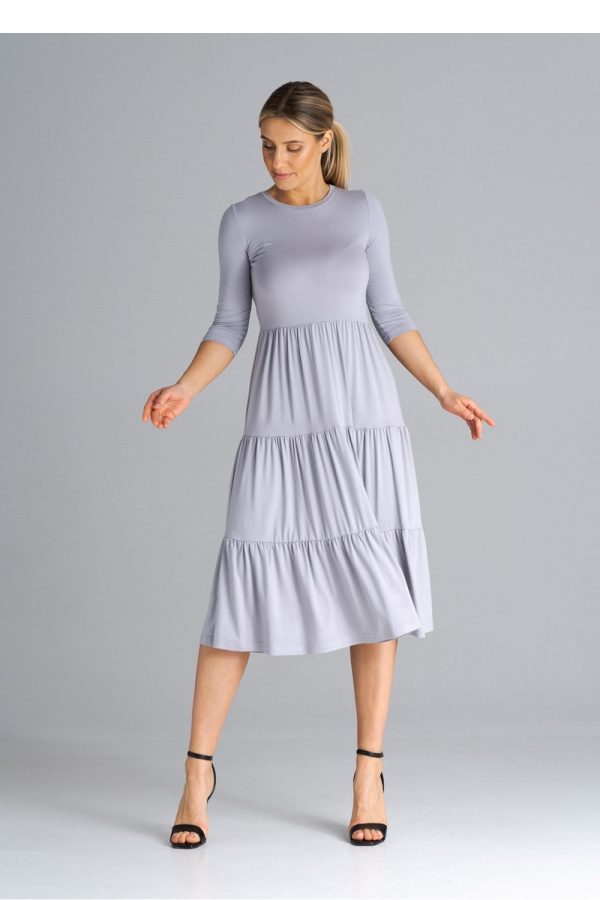 grey Daydress model 180850 Figl