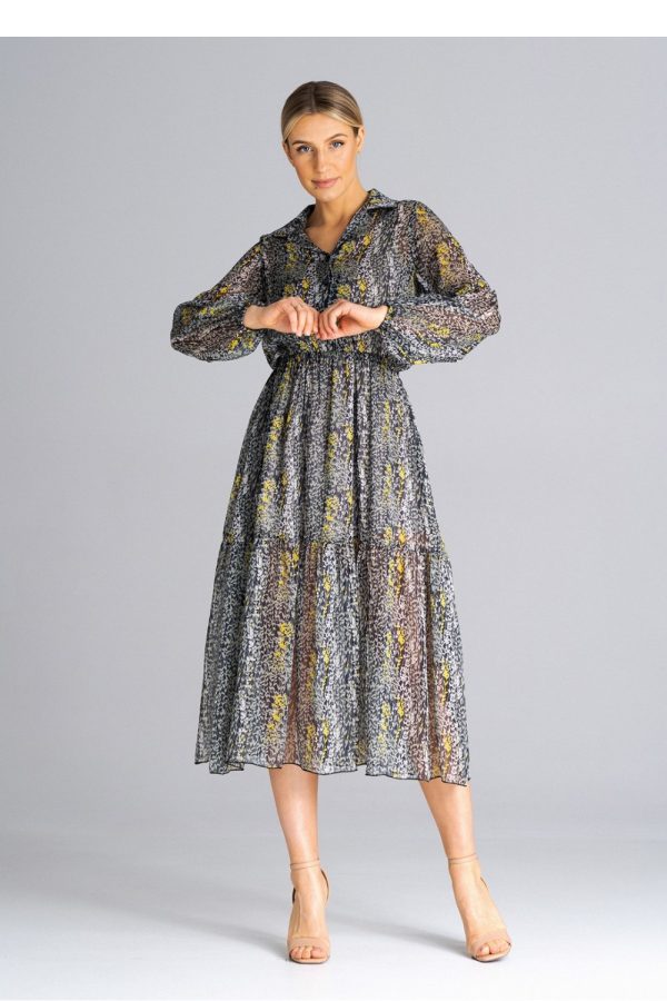 multicolor Daydress model 180852 Figl