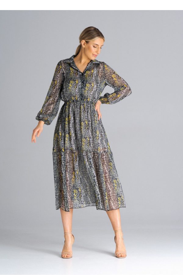 multicolor Daydress model 180852 Figl